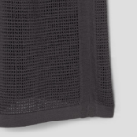 KUHO Rayon Blend Banded Wide Knit Shorts - Ash