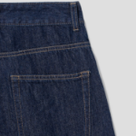 KUHO [HEART FOR EYE] Bermuda Denim Shorts - Navy