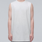 Layered Sleeveless Tank — Long Length — Oatmeal