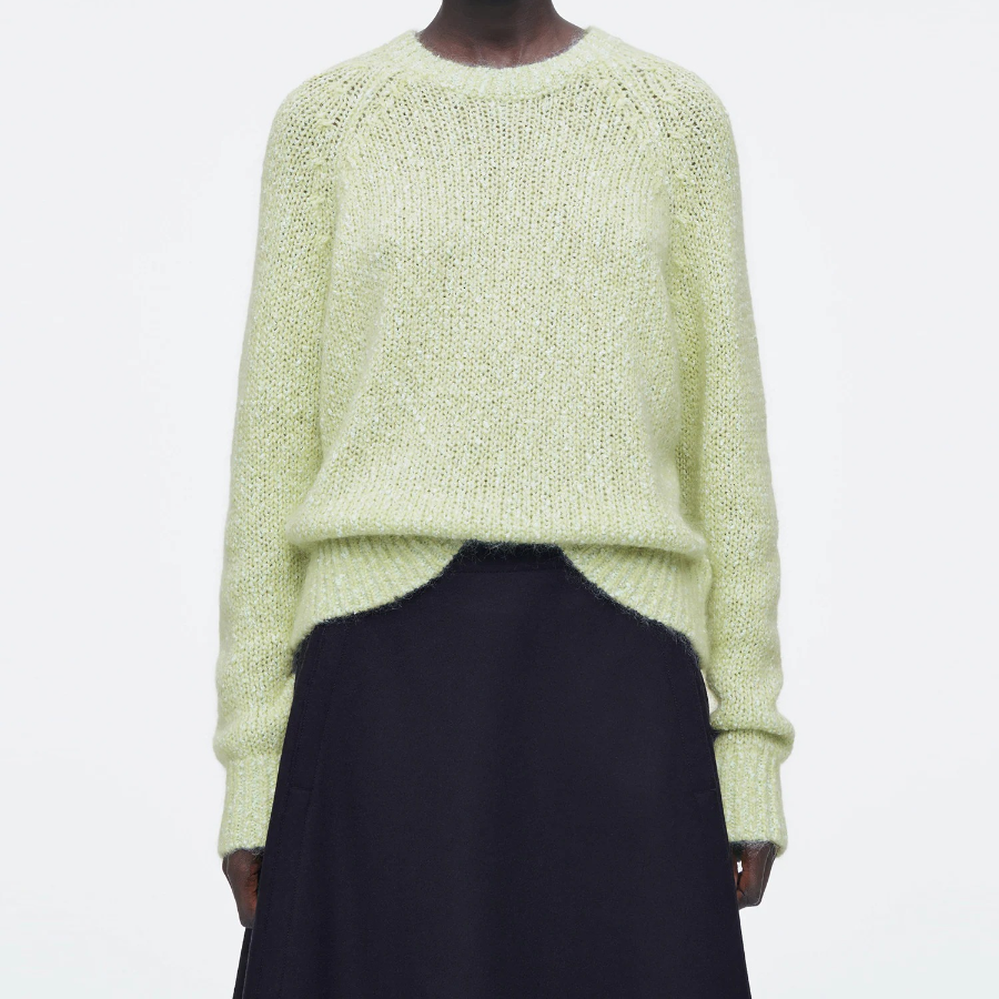COS – Flecked Mohair-Blend Sweater