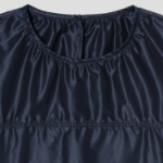 KUHO T-Shirt Type Blouse - Navy