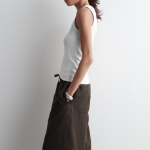 COS – Ribbed Scoop-Neck Sleeveless Top