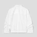 Theory Women Cotton Shirting Fixed Sleeve Crop Shirt - White