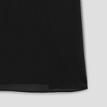 Theory Women Silk Combo Oversized Boxy Tee - Black