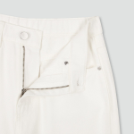 JAJU Light Denim Straight Pants (Ivory) — лёгкость и лаконичность для повседневных образов