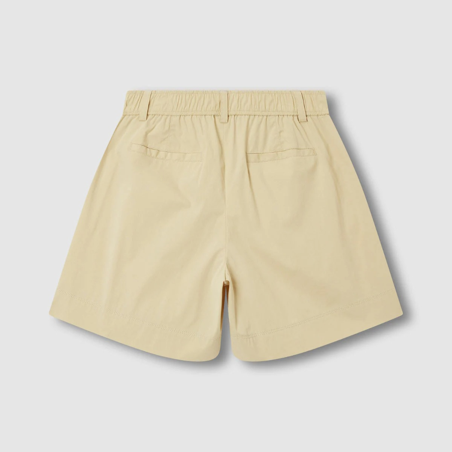 JAJU Cotton Half Pants (Beige) — комфортные и универсальные шорты в натуральном бежевом оттенке
