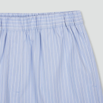 JAJU Firm Crisp Full Banding Half Pants (Light Blue) — прочные и удобные шорты с эластичным поясом и свежим светло-голубым оттенком