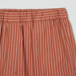 JAJU Firm Crisp Full Banding Half Pants (Light Brown) — прочные и удобные шорты с эластичным поясом и стильным светло-коричневым оттенком