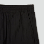 JAJU Crisp Half Banding Pants (Black) — лёгкие и удобные шорты с эластичным поясом в классическом чёрном цвете