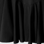COS – Asymmetric Mini T-Shirt Dress Black