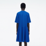 COS – Asymmetric Mini T-Shirt Dress Blue