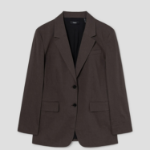 Theory Women Good Crunch Oversized Blazer - Coffee