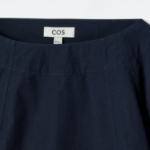 COS – Voluminous Boatneck Cotton Blouse