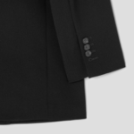 Theory Women Admiral Crepe Relax Oversized Blazer - Black