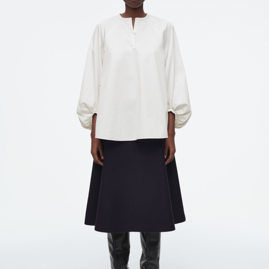 Theory Women Admiral Crepe Relax Oversized Blazer - Platinum