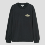 GANNI Future Heavy Jersey Palm Long Sleeve T-shirt - Phantom