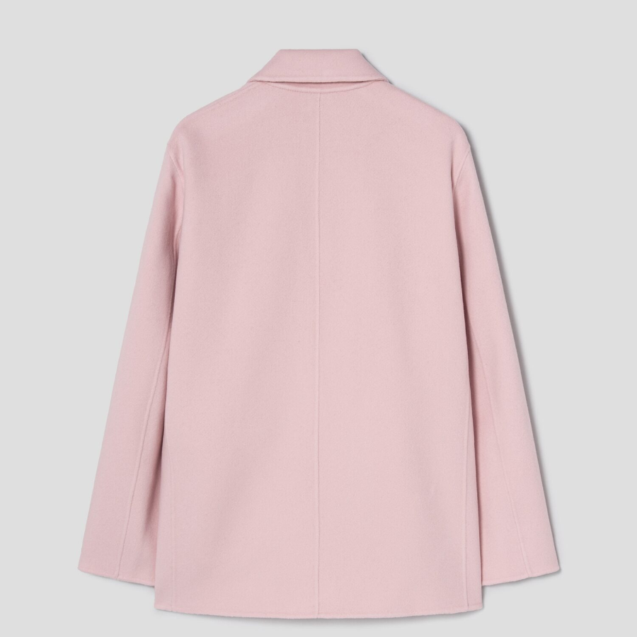 Theory Women Double Wool-Cashmere Relaxed Jacket - New Blush