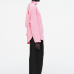 COS Neck Tie Circle Cut Blouse
