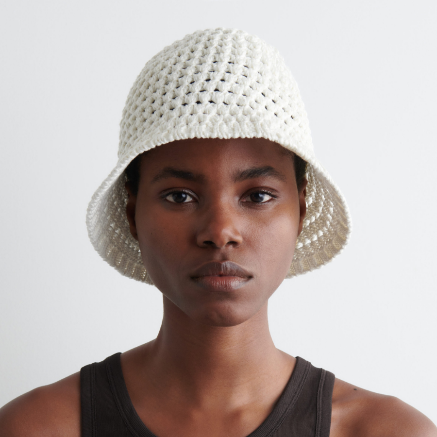 COS Crochet Bucket Hat