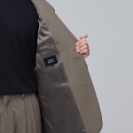 Daddy Shoulder Oversized Blazer — Dusty Beige