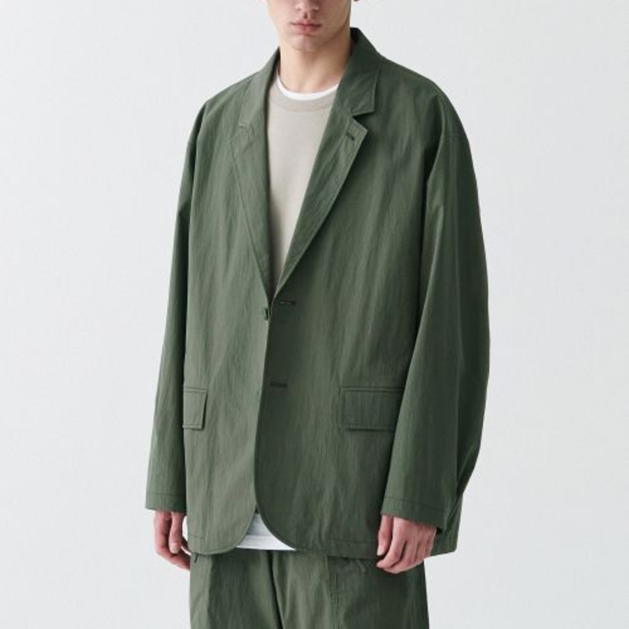 City Leisure CN Loose Fit Blazer — Khaki