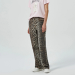 GANNI Print Denim Izey - Brown