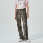 GANNI Print Denim Izey - Brown