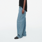 COS Volume Wide-Leg Jeans – Dusty Blue