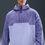 Nike Club Marina Anorak Jacket — Dusty Amethyst