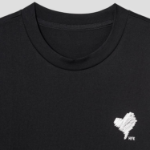 KUHO [HEART FOR EYE] Regular T-Shirt (Artwork) - Black