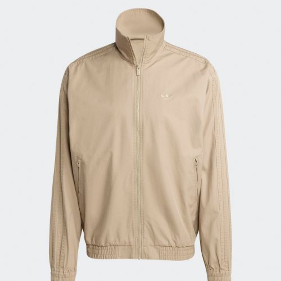 Adidas Woven Firebird Tracksuit Jacket — Beige