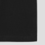 KUHO Jersey Scarf Short Sleeve T-Shirt - Black