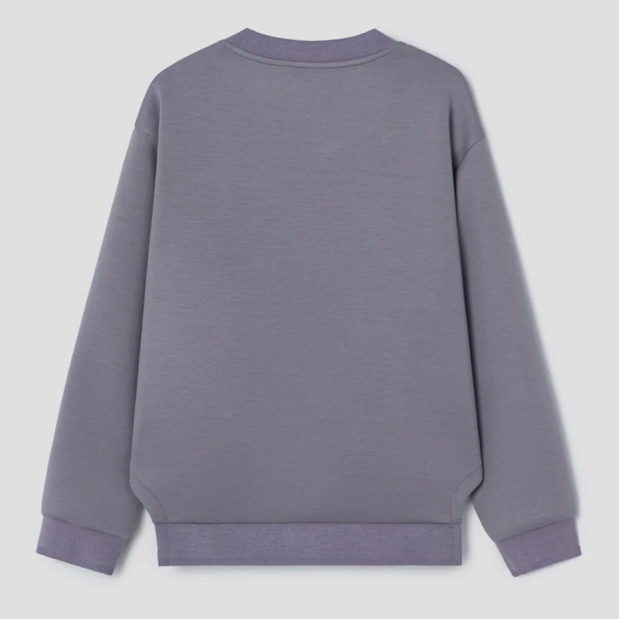 KUHO [Golf] Air Jersey Sweatshirt Top - Grey