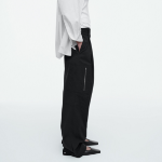 COS Utility Barrel Leg Cargo Trousers – Black