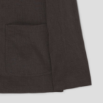 Theory Women Good Crunch Relaxed Patch Jacket - Coffee