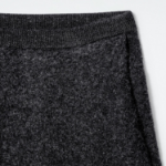 COS Boiled Merino Wool Trouser – Charcoal Melange