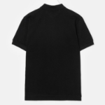 Red Heart Wappen Polo Shirt — Black