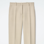 COS Wool Slim Trousers – Beige