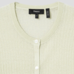Theory Women Neo Sag Harbor Crop Cardigan - Aloe