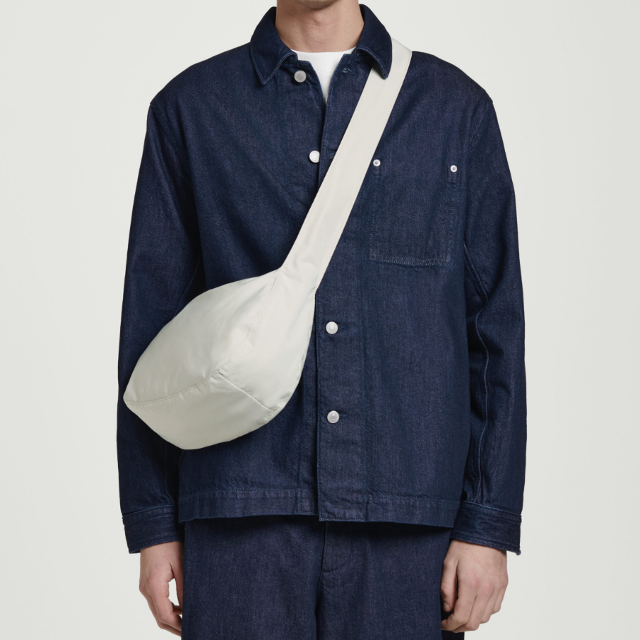 COS Crossbody Saddle Bag – Nylon Stone