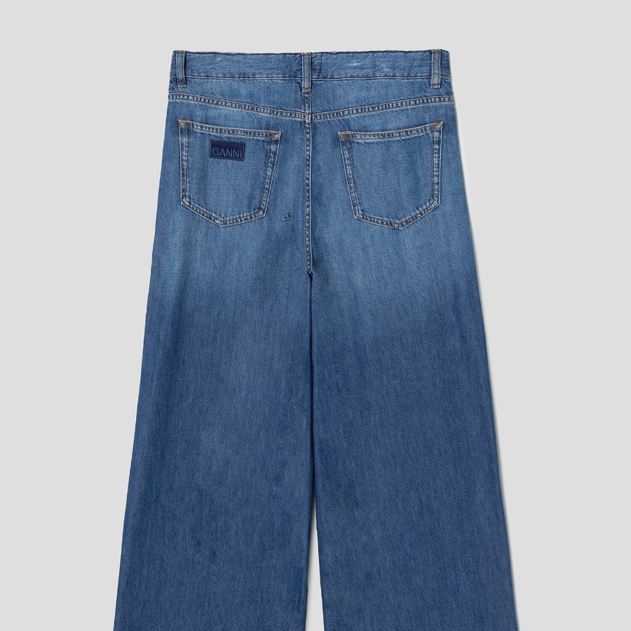 GANNI Light Denim Marri - Mid Blue Vintage
