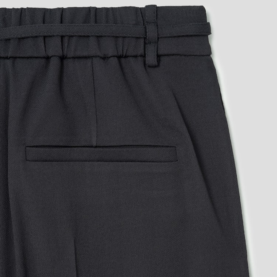 KUHO String Wide Fit Pants - Navy