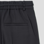 KUHO String Wide Fit Pants - Navy