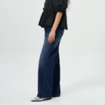 GANNI Rigid Denim Izey - Navy