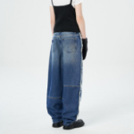 GANNI Heavy Denim Stary - Bluе