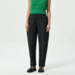 GANNI Elasticated Curve Pants - Black