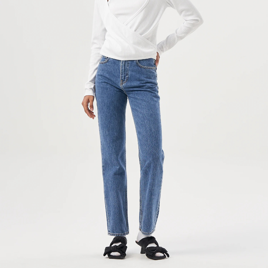 GANNI Swigy - Mid Blue Stone