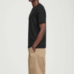 COS Regular Lightweight Brushed Cotton T-Shirt – Black