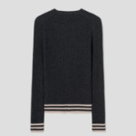 Theory Women Regal Wool Tipped Cardigan - New Pestle Mel/Lt Stucco