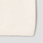 Theory Women Rounded Cotton Zip Up Vest - Natural